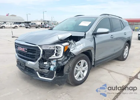 2024 GMC Terrain Fwd Sle from USA, damaged, VIN 3GKALMEG7RL263549